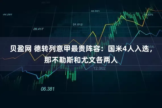 贝盈网 德转列意甲最贵阵容：国米4人入选，那不勒斯和尤文各两人