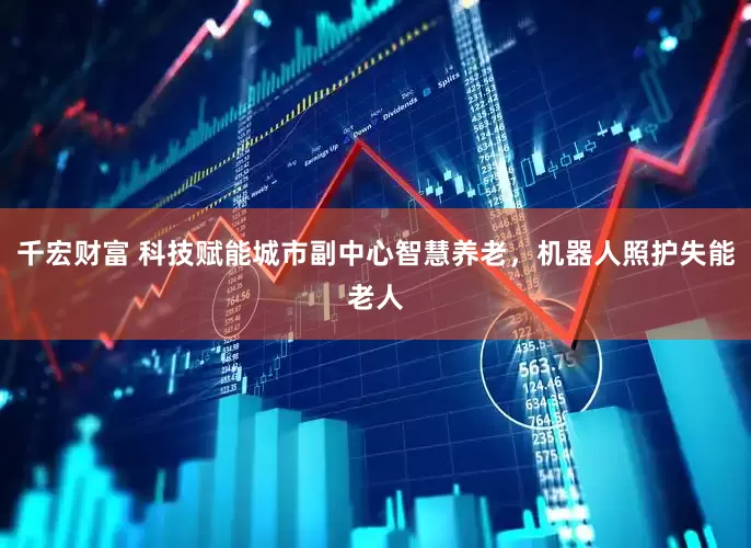 千宏财富 科技赋能城市副中心智慧养老，机器人照护失能老人