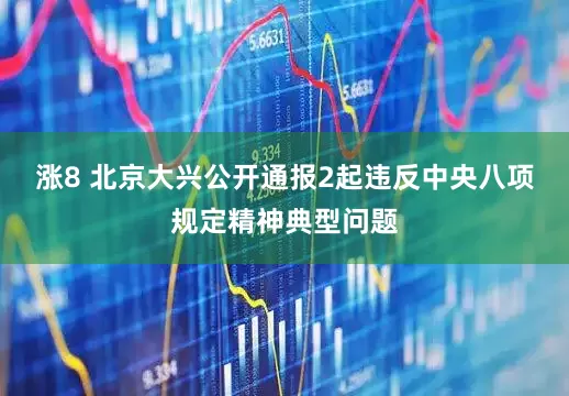 涨8 北京大兴公开通报2起违反中央八项规定精神典型问题